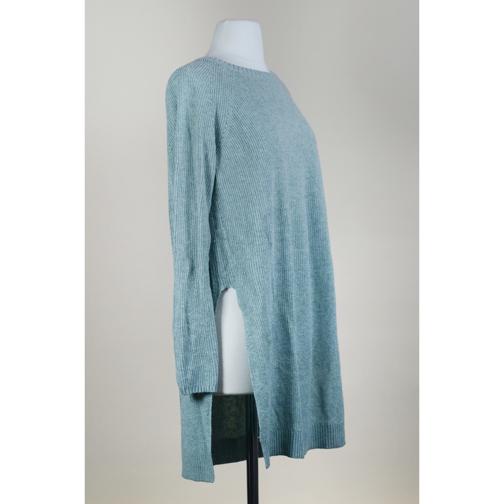 NEW Anthropologie Seafoam Green Tunic Sweater - Picture 2 of 10